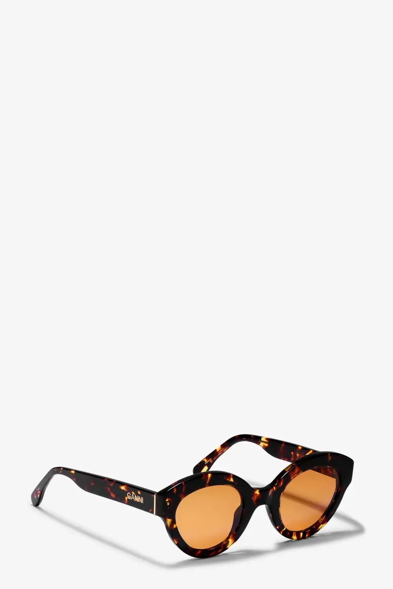 Braune, klobige Sonnenbrille