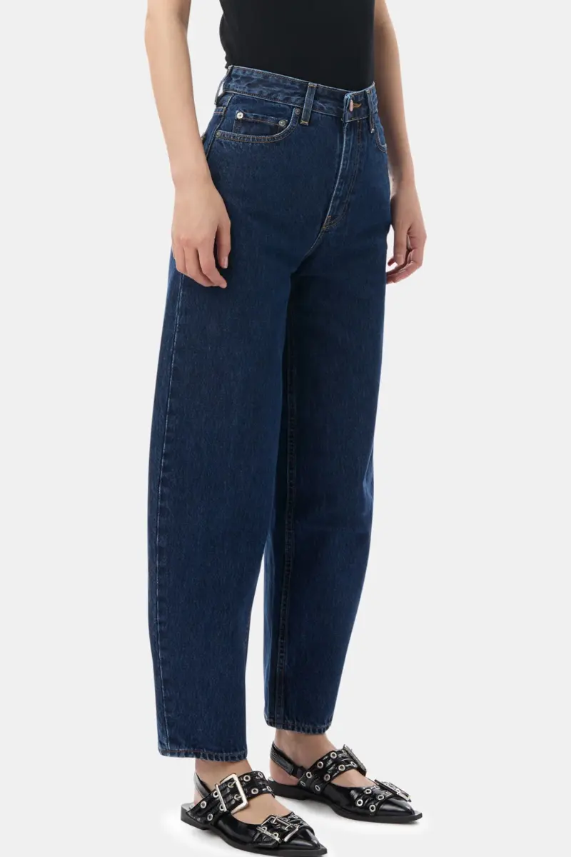 Dunkelblaue Stary-Jeans