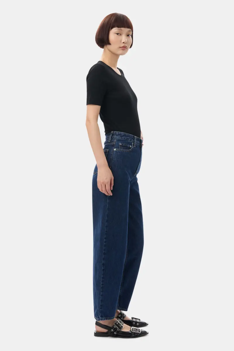 Dunkelblaue Stary-Jeans Dunkelblaue Stary-Jeans