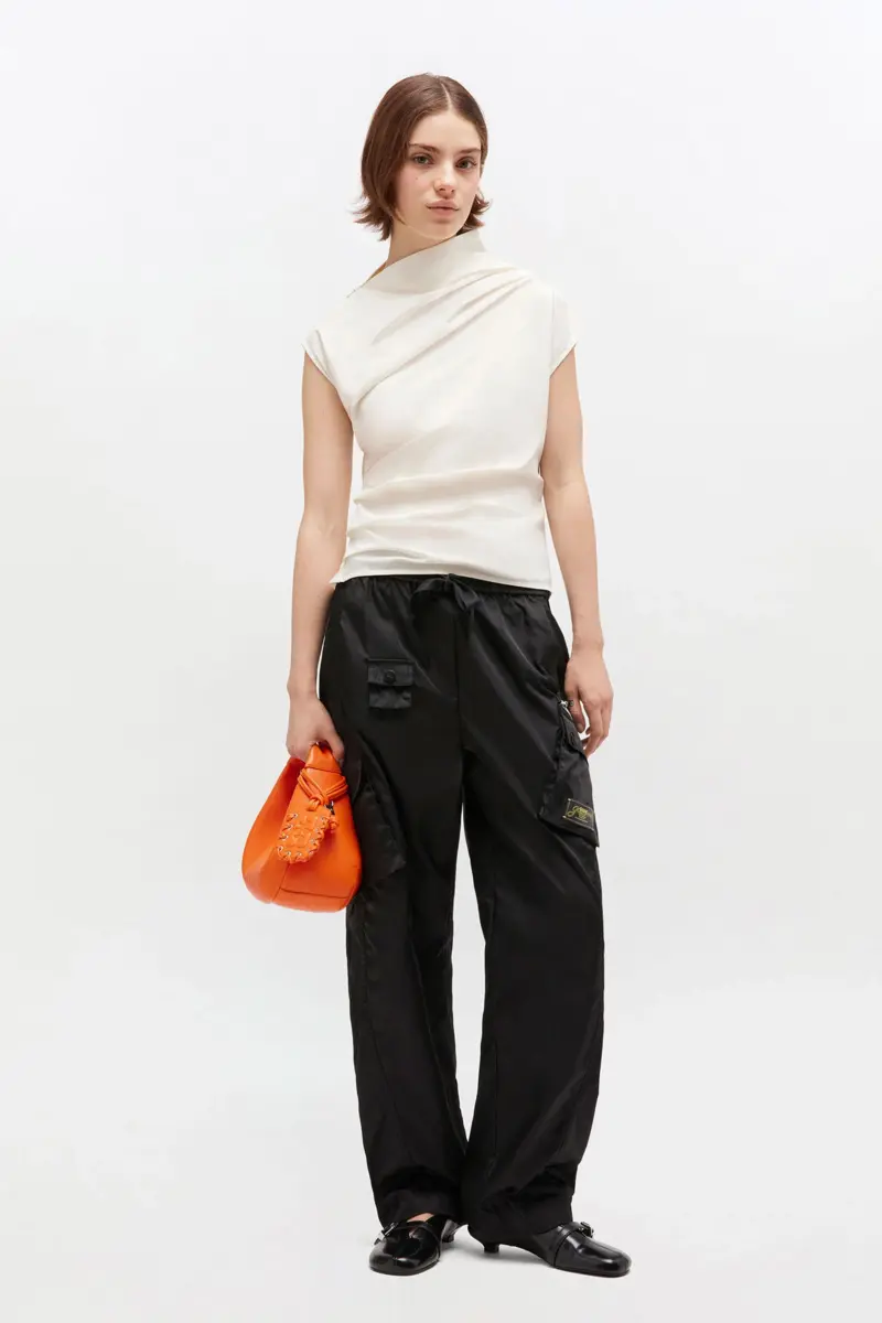 Ivory Ruched Top